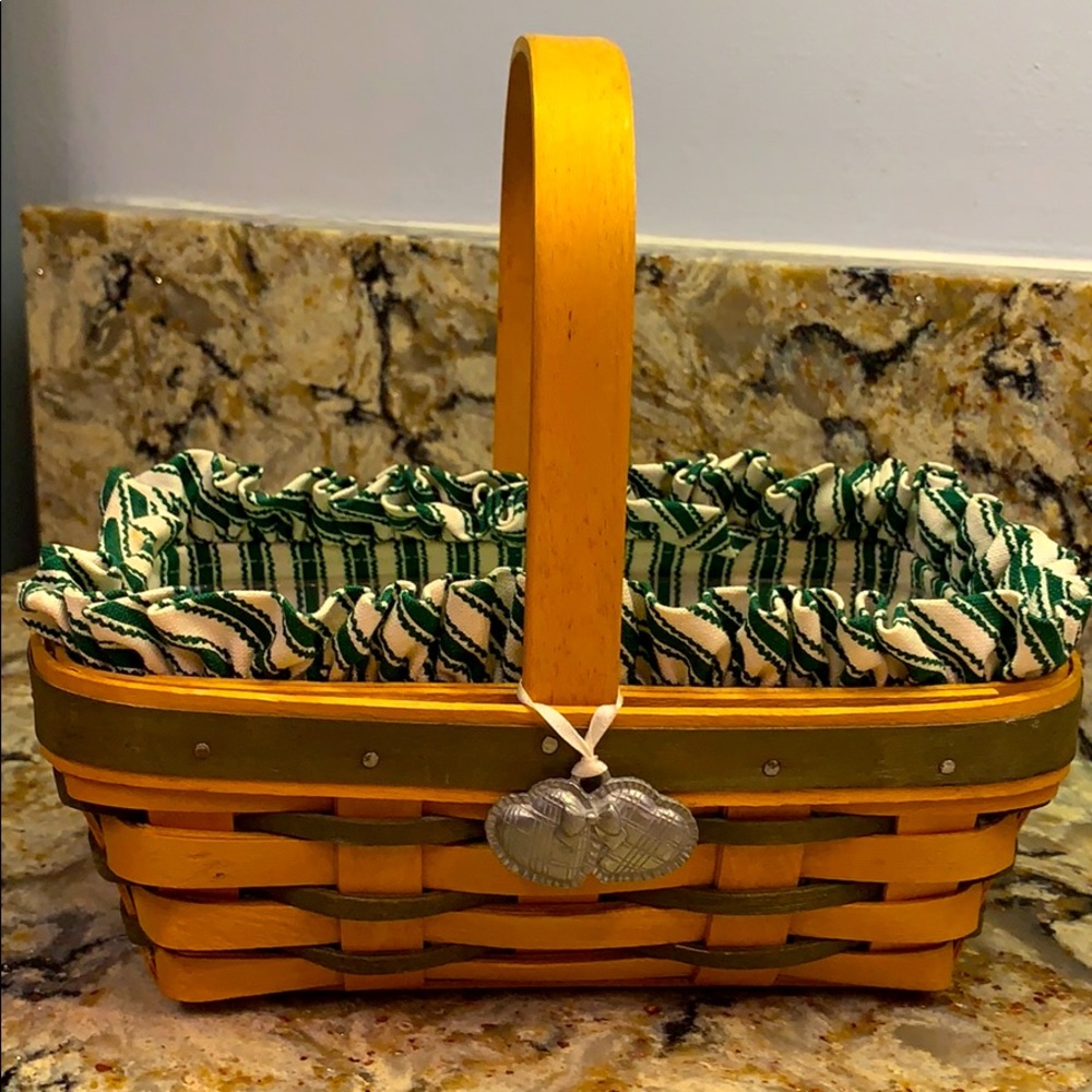 Longaberger Basket Green
